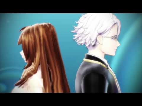 [MMDツイステ / Twisted Wonderland] Kiss The Girl - Azul x MC