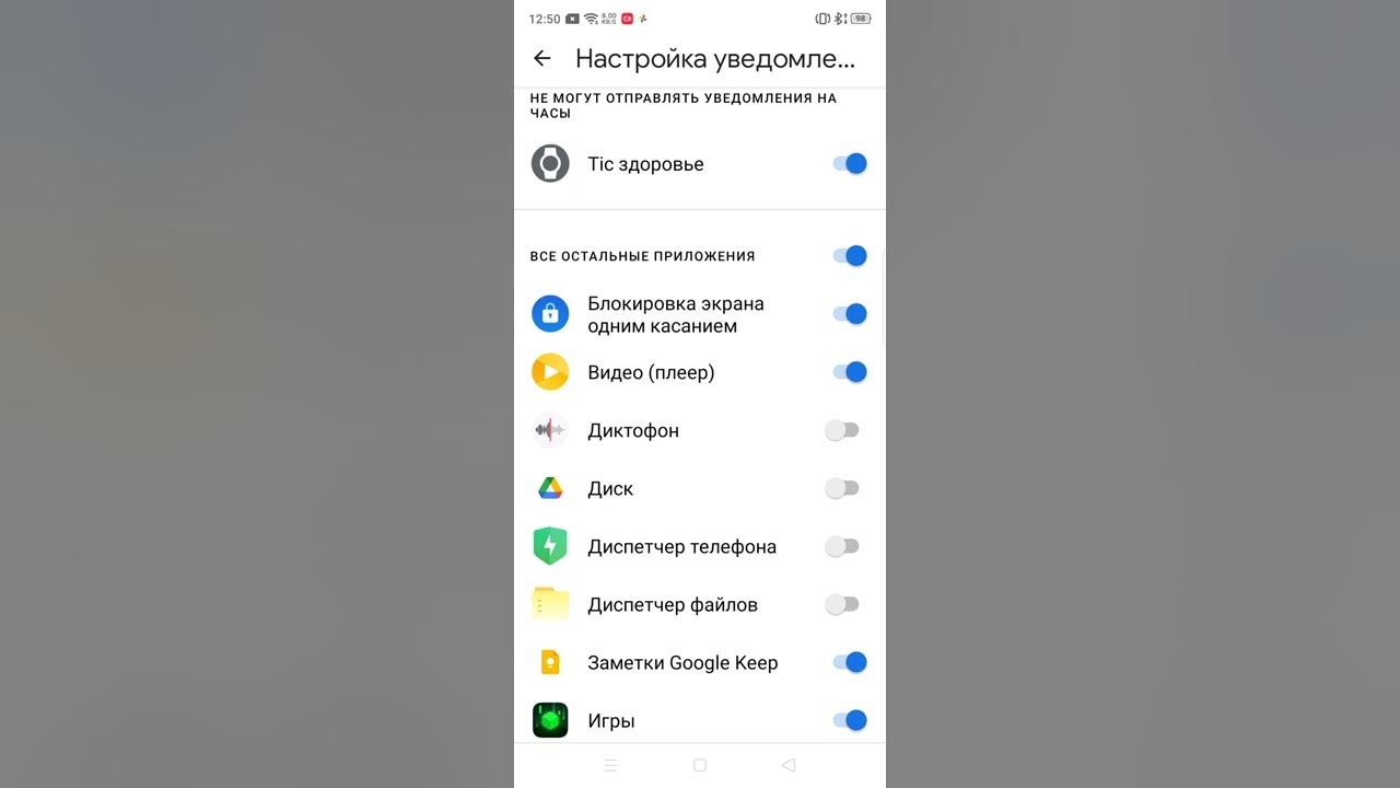 Приложение присылающие уведомление