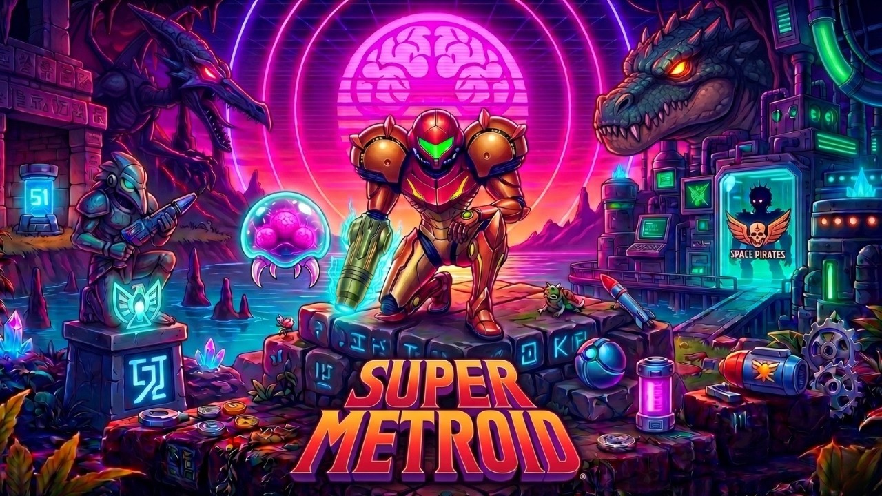 Guarda Super Metroid • Full Dark Synthwave Remix Album (16-Bit Sci-Fi Nostalgia) su YouTube Guarda Super Metroid • Full Dark Synthwave Remix Album (16-Bit Sci-Fi Nostalgia) su YouTube