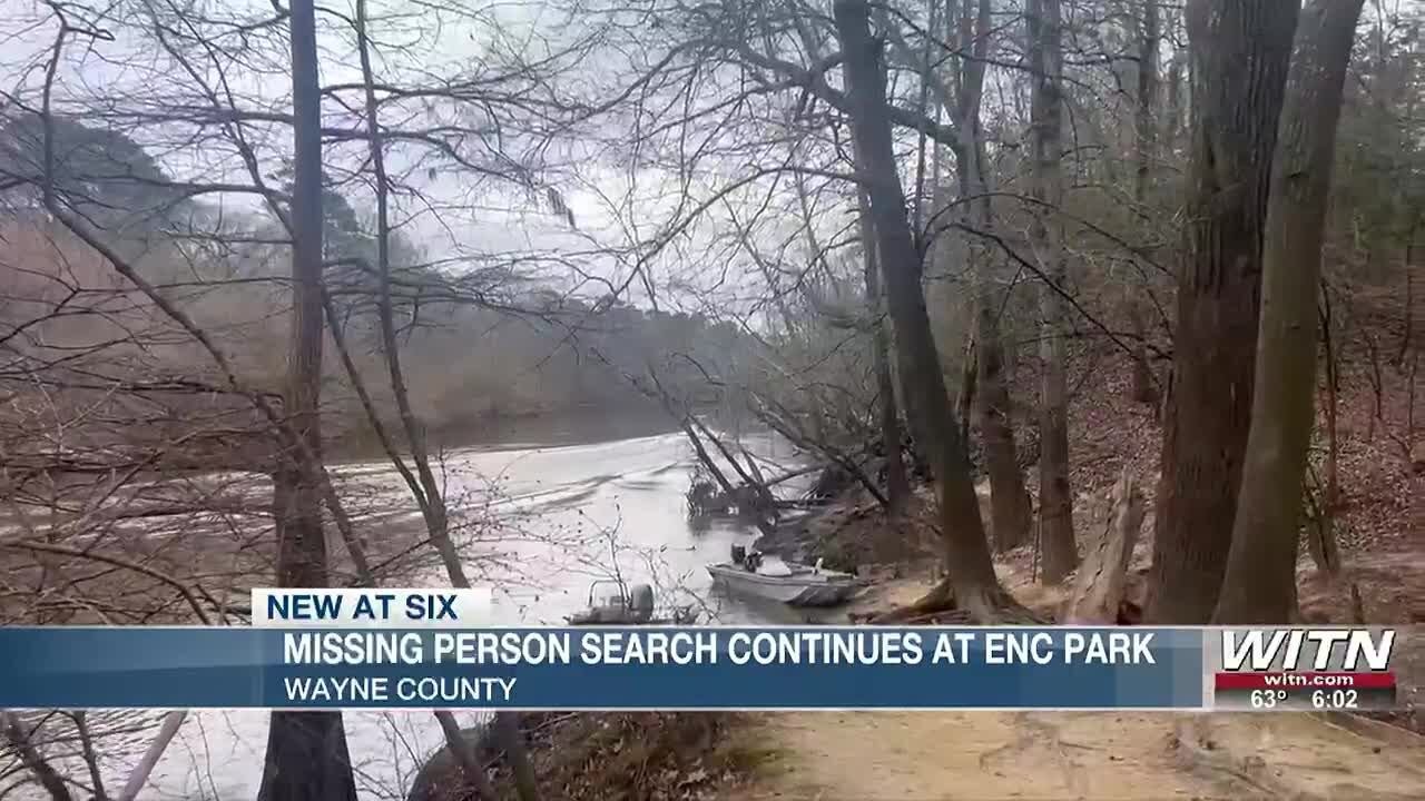 Missing person search continues at Cliffs of the Neuse State Park - YouTube