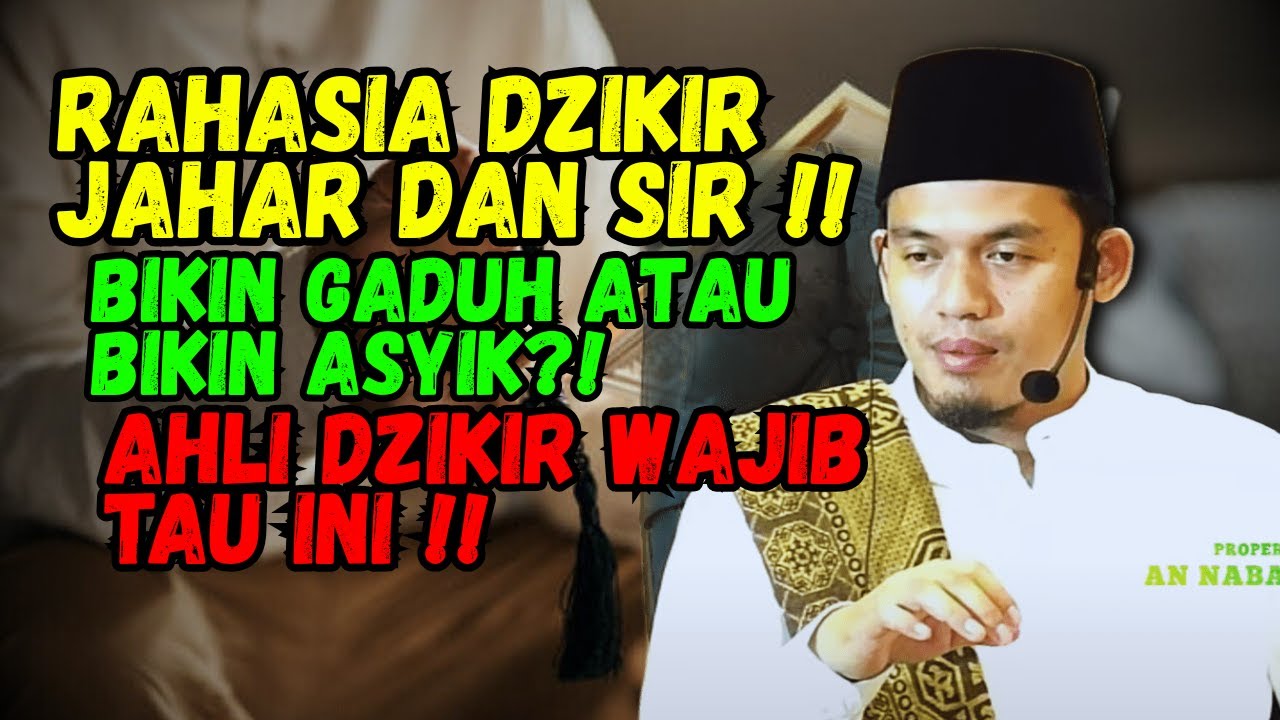 AHLI DZIKIR WAJIB TAU INI‼️RAHASIA DZIKIR ZAHAR DAN SIR - BUYA ARRAZY HASYIM