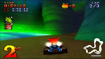 Crash Team Racing (PS1) walkthrough - Komodo Joe