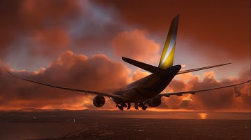 A330-900neo Hard Landing in Manila | MSFS