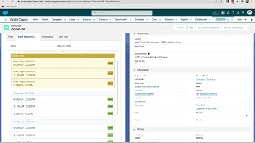 Book Appointments For A Work Order