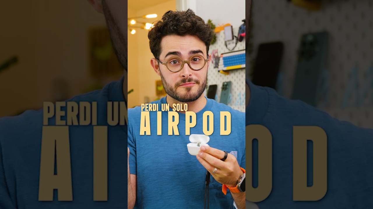 Qué pasa si pierdes 1 AirPod?