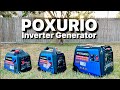 POXURIO Portable Inverter Generator, DK4000iSA, DK4000iAED and DK6000iAED Super Quiet Generators