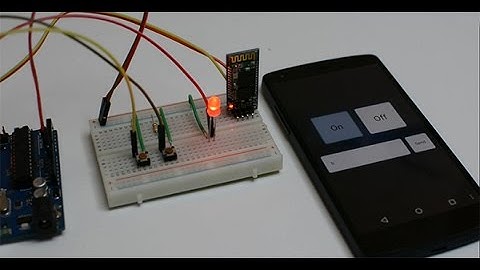 Arduino Bluetooth Android - LED Controller Project