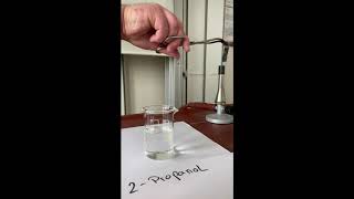 Oxidation 2-Propanol