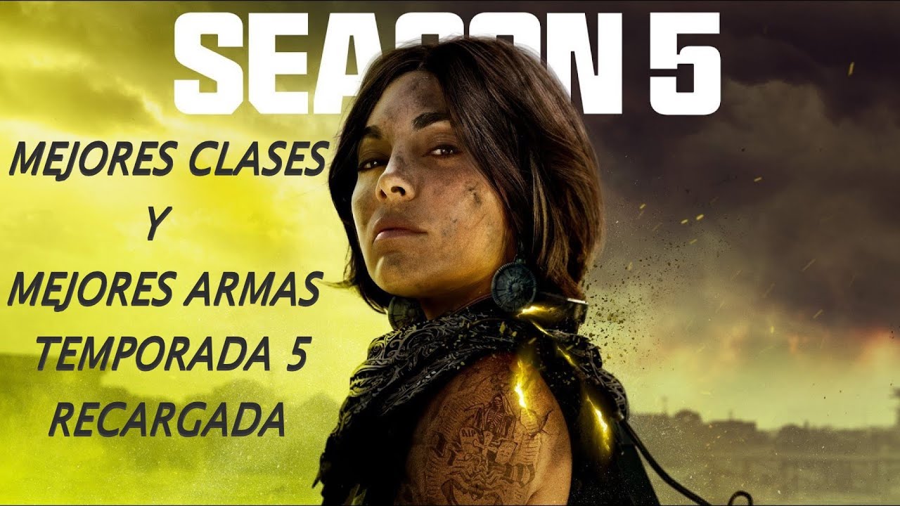 MEJORES CLASES Y MEJORES ARMAS DE WARZONE TEMPORADA 5 RECARGADA - YouTube
