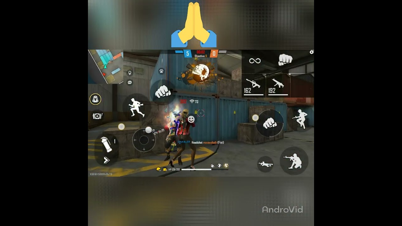 free fire only fist challenge //👍👍 👍 🌹PRO GAMER 🌹 //  