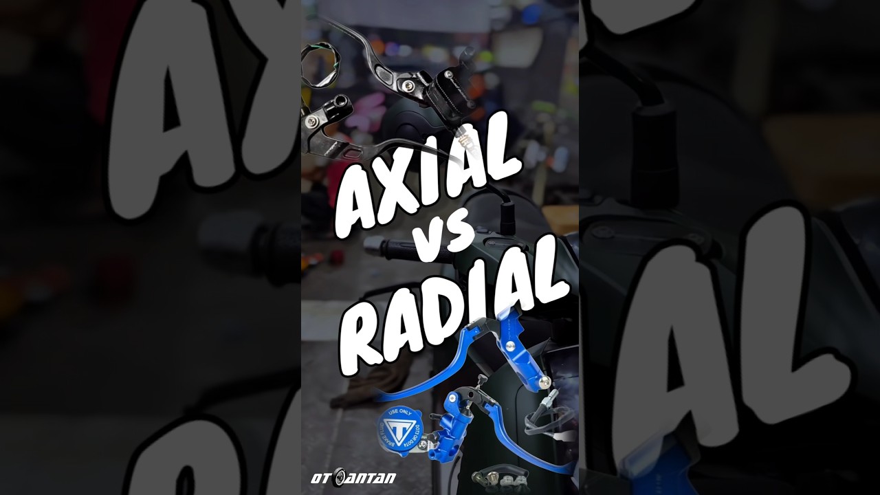 perbedaan master rem axial dan radial!!