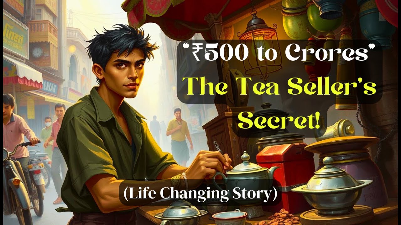 From Tea Stall to Millions! | From ₹500 to Crores! The Tea Seller’s Secret! | Life Changing Story ||
