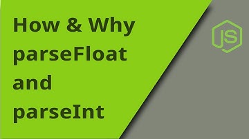 Hoe parseInt en parseFloat te gebruiken