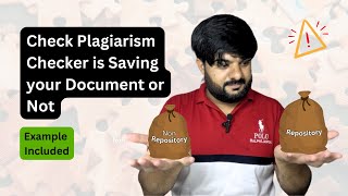 Check Plagiarism Checker is Repository or Non Repository