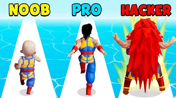 NOOB vs PRO vs HACKER - Fighters Run