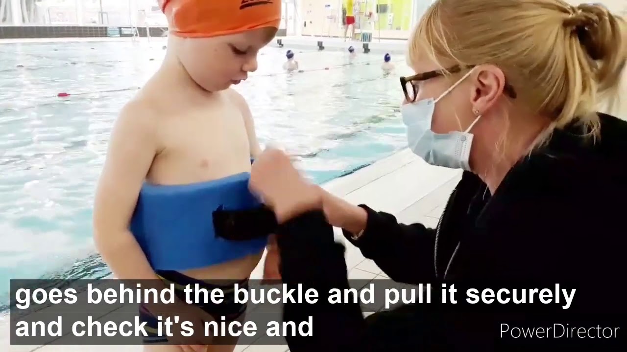 Swim School: Blue float