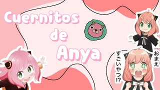 Como hacer los cuernos de Anya   spy x family  manualidades otaku