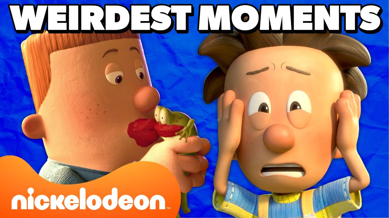 Every time big nate acted weird nicktoons youtube