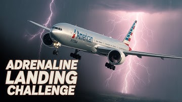 Adrenaline Thunderstorm Landing Challenge: Flight Sim 003