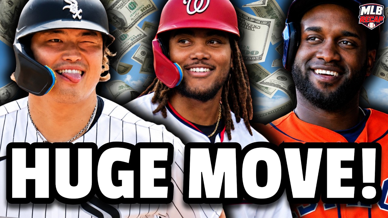 Nationals Making HUGE MOVE!? White Sox Botched a Trade BAD, Yordan Alvarez NOT the MVP? (MLB Recap)