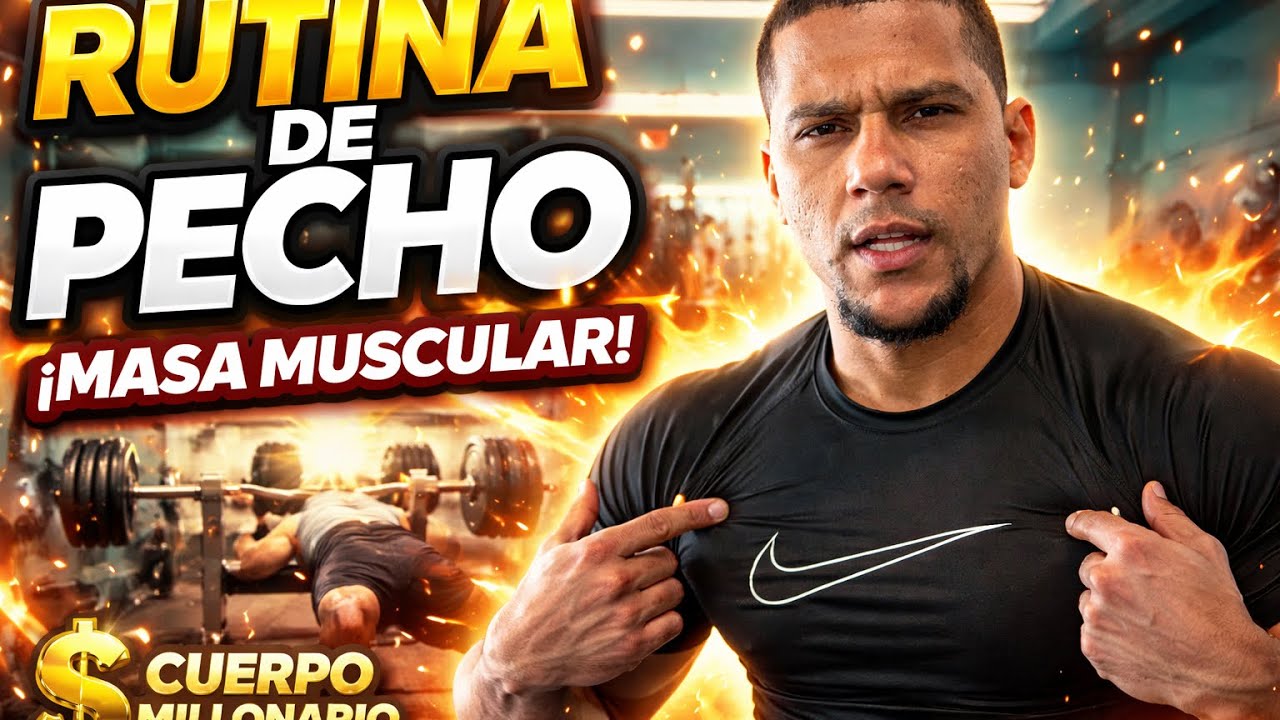 Rutina de Pecho Completa para Ganar Masa Muscular 💪 | Ejercicios ...