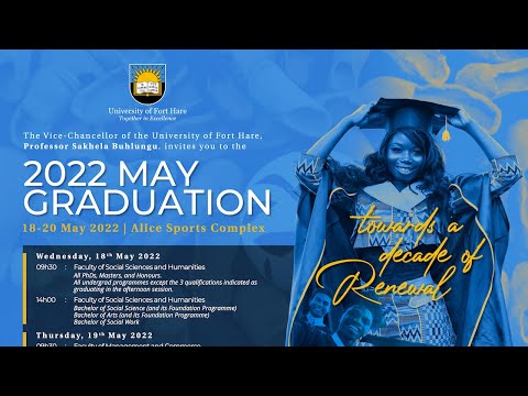 2022 May Graduation - Faculty of Science & Agriculture