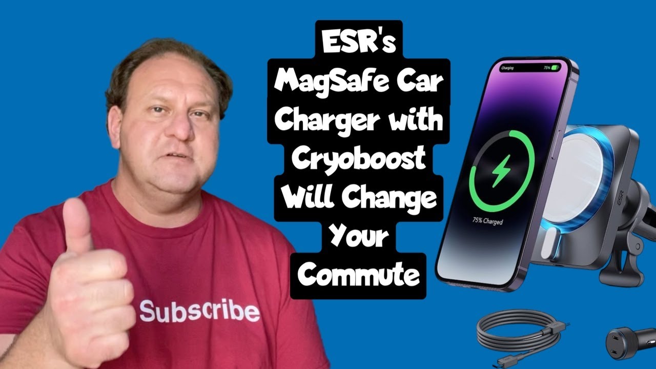 Why ESR's MagSafe Car Charger with Cryoboost Will Change Your Commute 