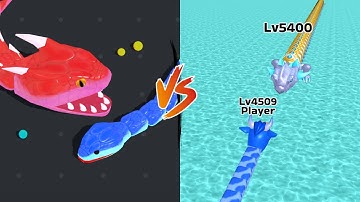 🔥 Snake Clash IO - Megabite vs ThunderCracker Revenge with BOSS #snakeclash