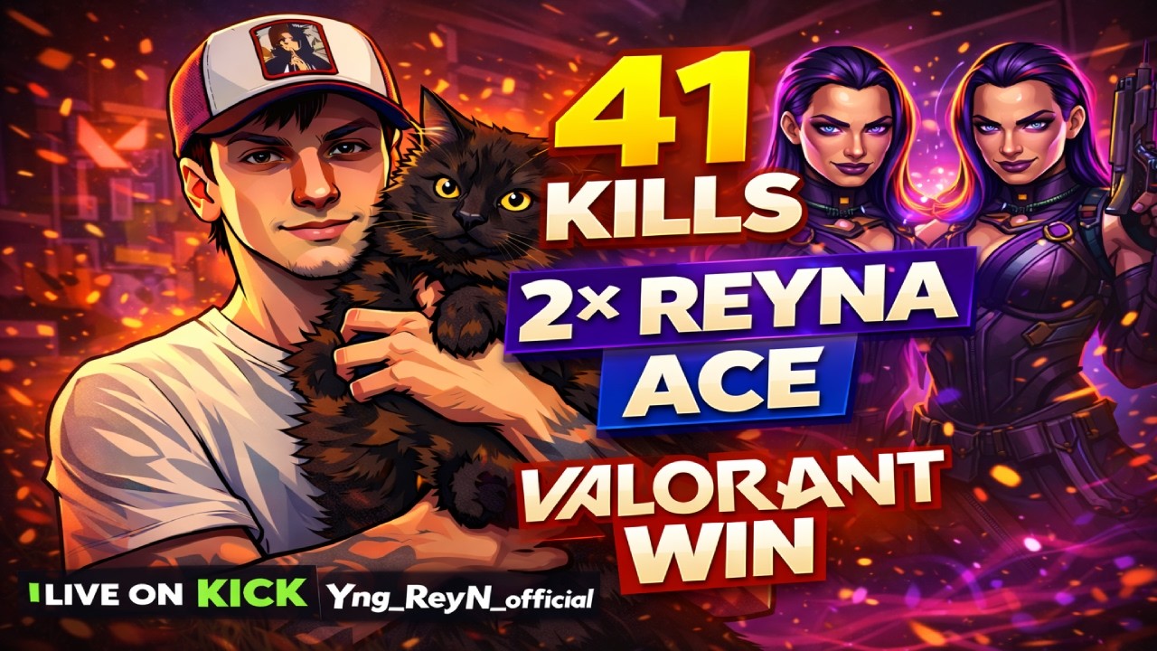 Valorant- 41kills 2x ACE l Reyna