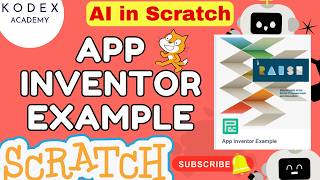 How to Use App inventor in Scratch | RAISE Playground Tutorial | AI Project for Kids #aiforkids screenshot 2