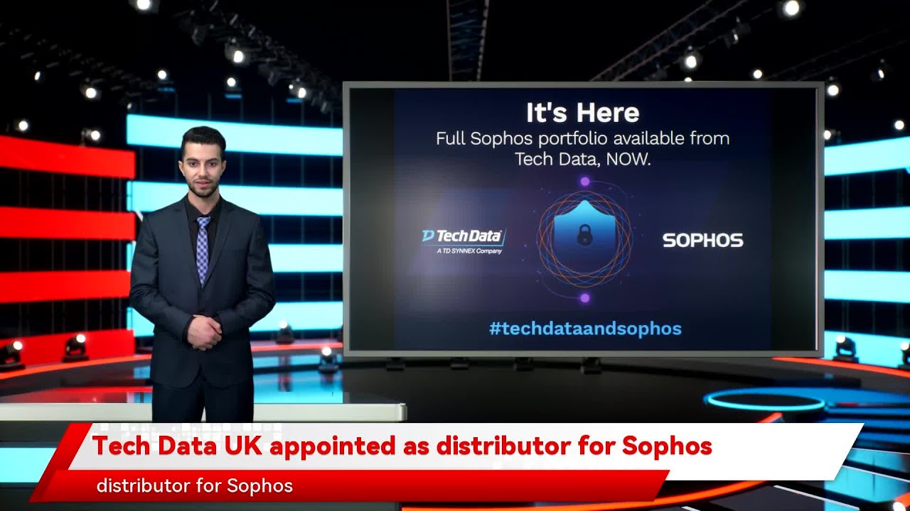 Tech Data UK appointed as distributor for Sophos