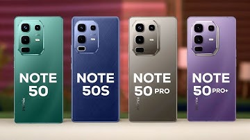 Infinix Note 50 Vs Infinix Note 50s Vs Infinix Note 50 Pro Vs Infinix Note 50 Pro+