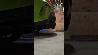 Spicy M850i cold start finished with rev crackle and pop #loudexhaust #m850i #acschnitzer #crackle