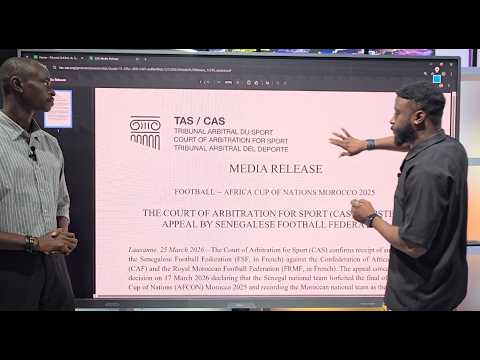 Senegal Vs. Caf Cas Case Explained: Will They Get The Trophy Back?