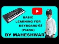 PIANO BASIC LEARNING PART 2