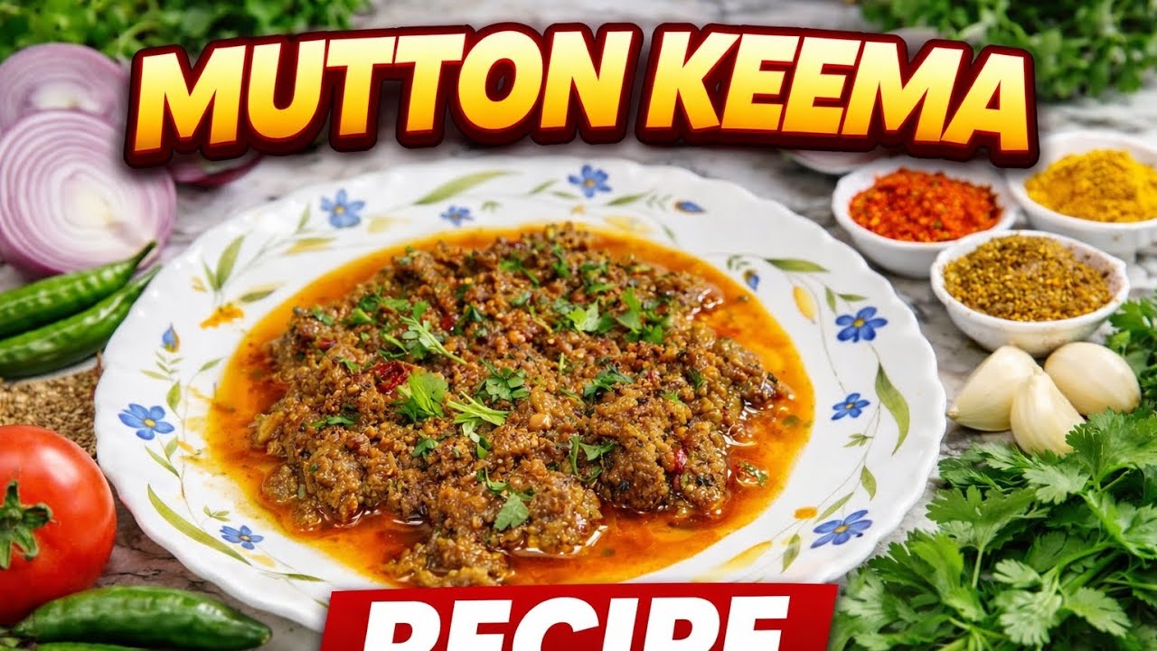 Mutton Keema Recipe | easy Mutton Keema & Tasty Keema Masala @FoodFantastik 