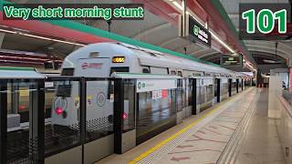 [Early Replacement/Short lived] SMRT TRAINS Ride On The CAL Towards Changi Airport — C151B 617/618