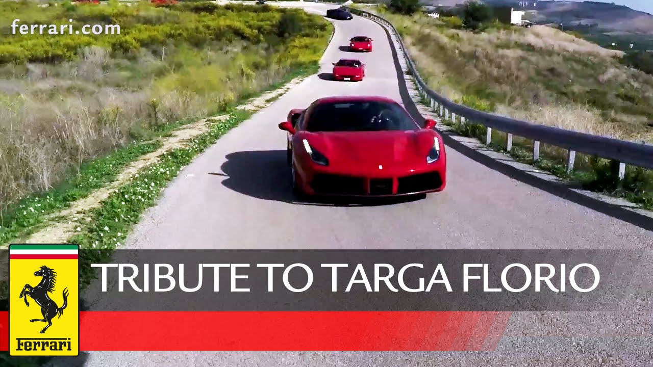 Ferrari Tribute to Targa Florio 2015 - YouTube