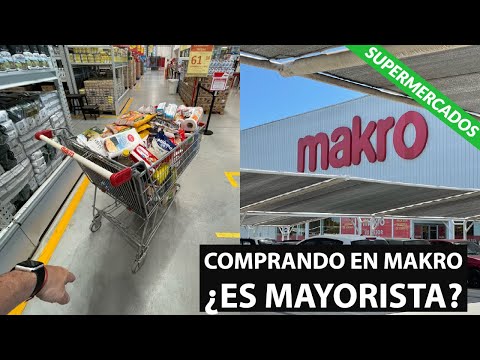 Supermercado Makro ¿Es mayorista?