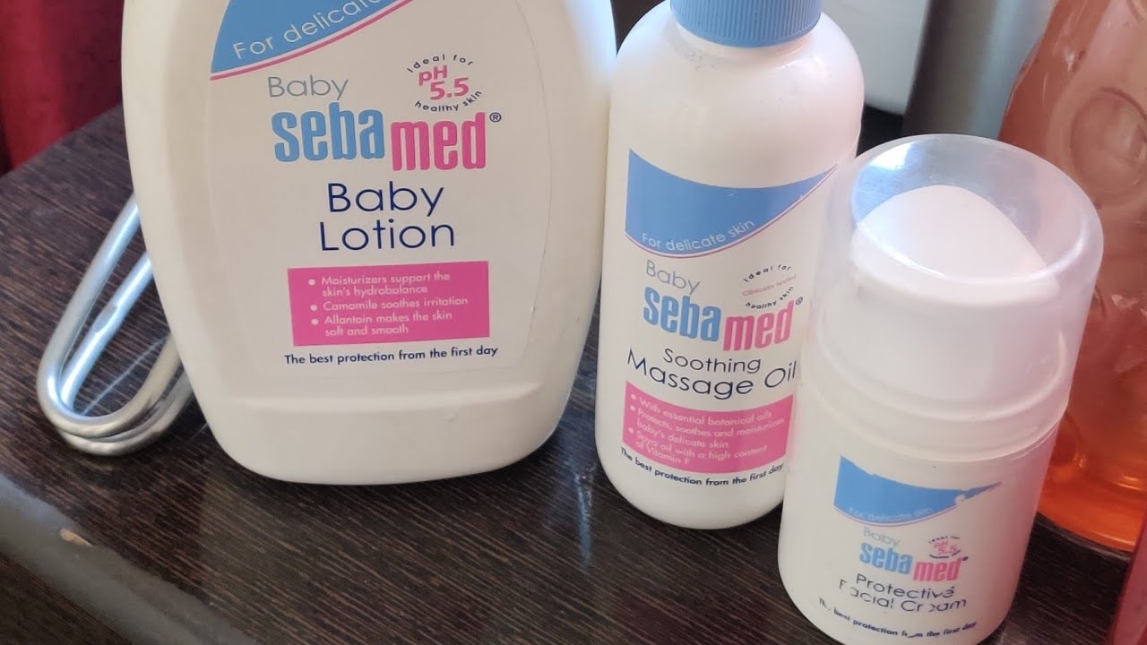 sebamed massage oil