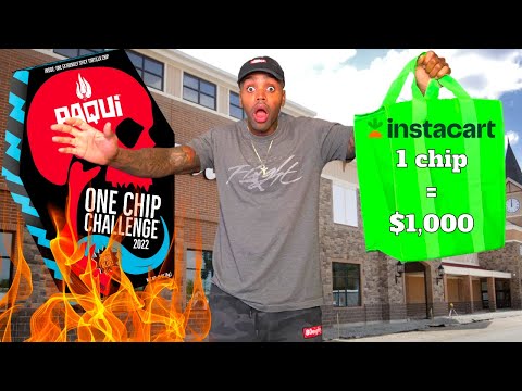 Eat 1 Chip Win $1,000 Instacart Challenge