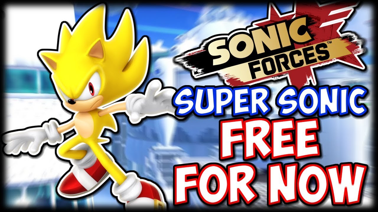 Super Sonic is Free in Sonic Forces for a Month