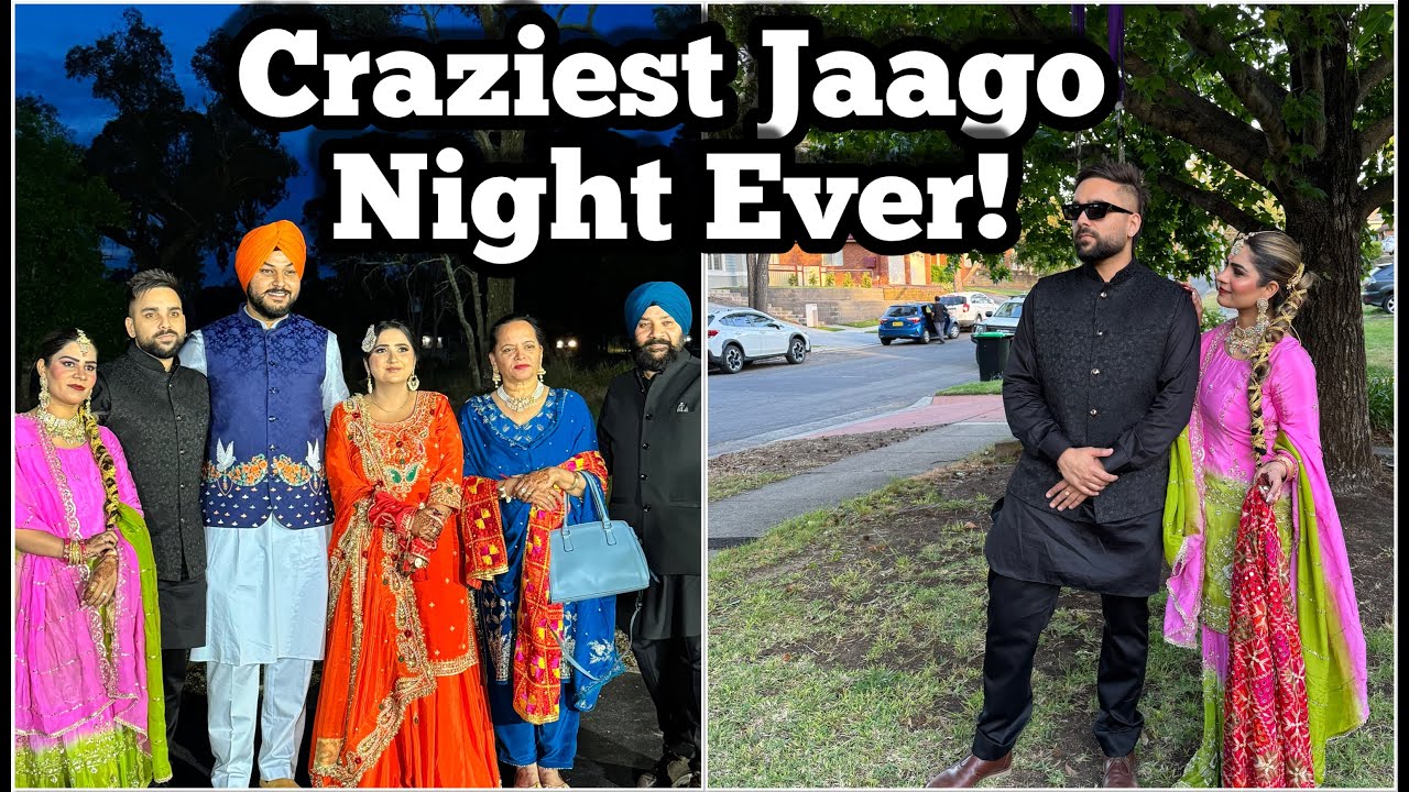 SYDNEY ’ch Jaago ਦਾ Full Dhamal! 💃 Cousin ਦੀ Shaadi ਦੀ REAL Punjabi Night!