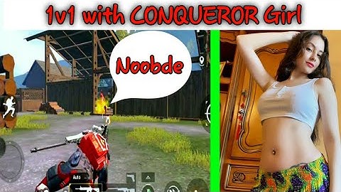 🔥1v1 TDM WITH CONQUEROR GIRL, THEY CHALLENGE FOR M24 ONLY IN TDM CAN WE WIN?