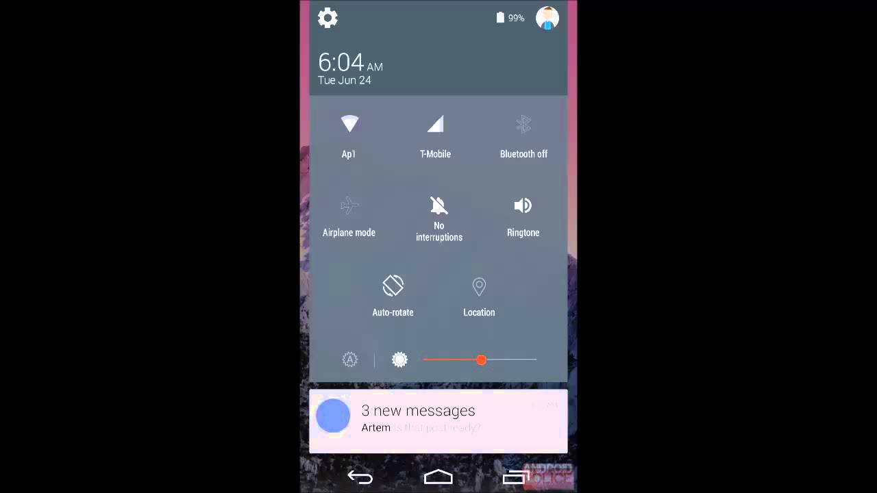 Android 5.0 Lollipop Preview - Google I/O 2014