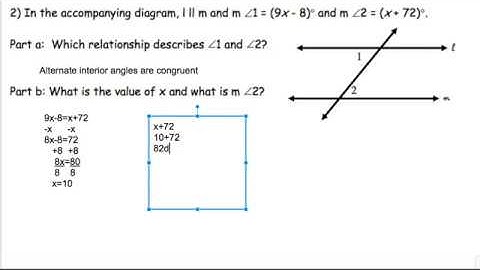 Equations and Angle Relationships Teachlet