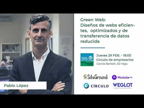 Green Web  diseños web eficientes, optimizados y de transferencia de datos reducida