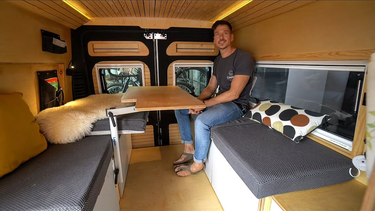 4,99m Wohnmobil XL Bad und Dusche! Junger Berliner baut einzigartige Wohnmobile auch zum Selberbauen