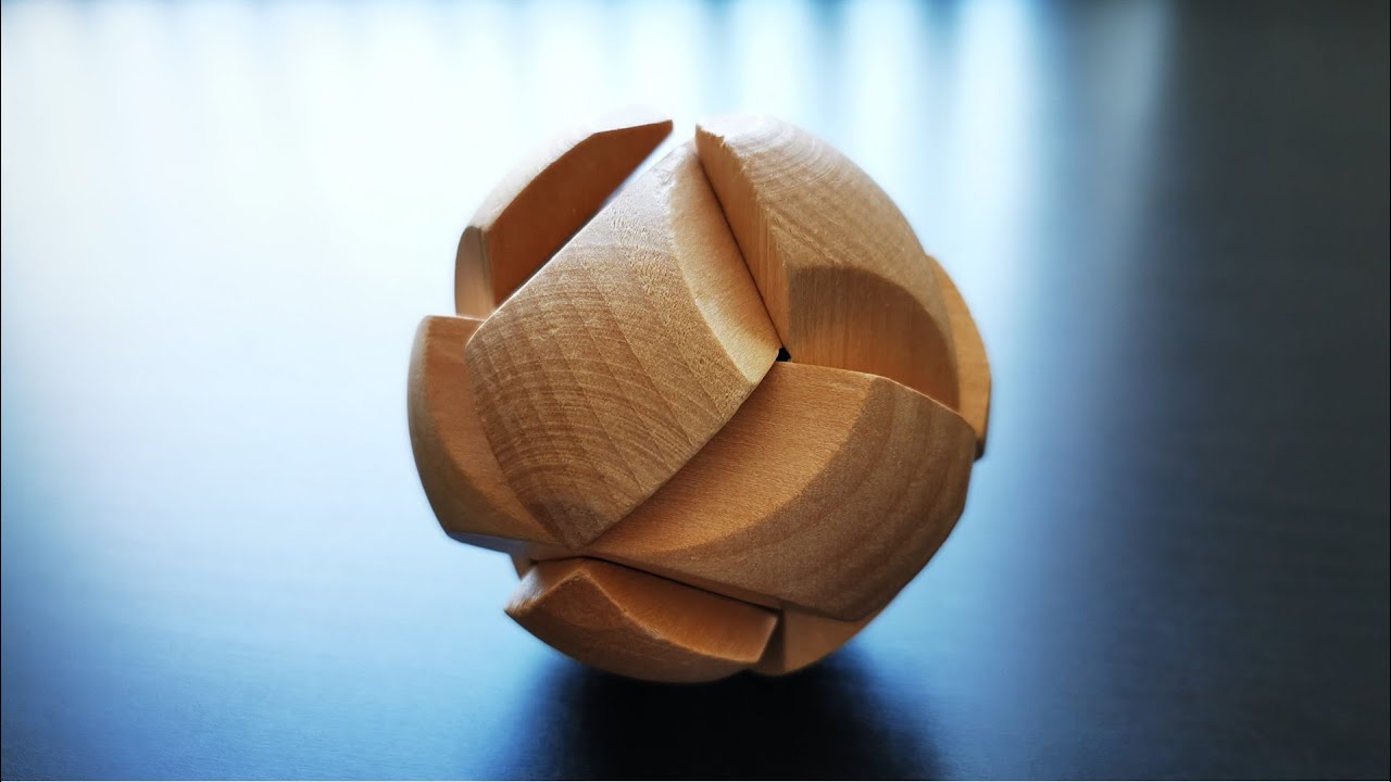 How To Solve Wooden Ball Brain Teaser Slide 3D Puzzle YouTube How To Solve Wooden Ball Brain Teaser Slide 3D Puzzle YouTube