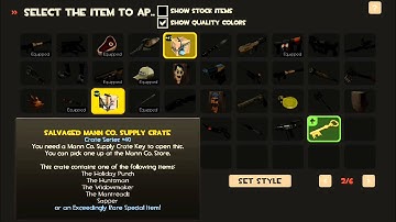 TF2-Unboxing a Salvaged Crate #40